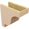 Ekena Millwork 6"W x 12"D x 12"H Classic Newport Rough Cedar Woodgrain TimberThane Corbel, Primed Tan CORUR06X12X12NEWRCPR - alternate 5
